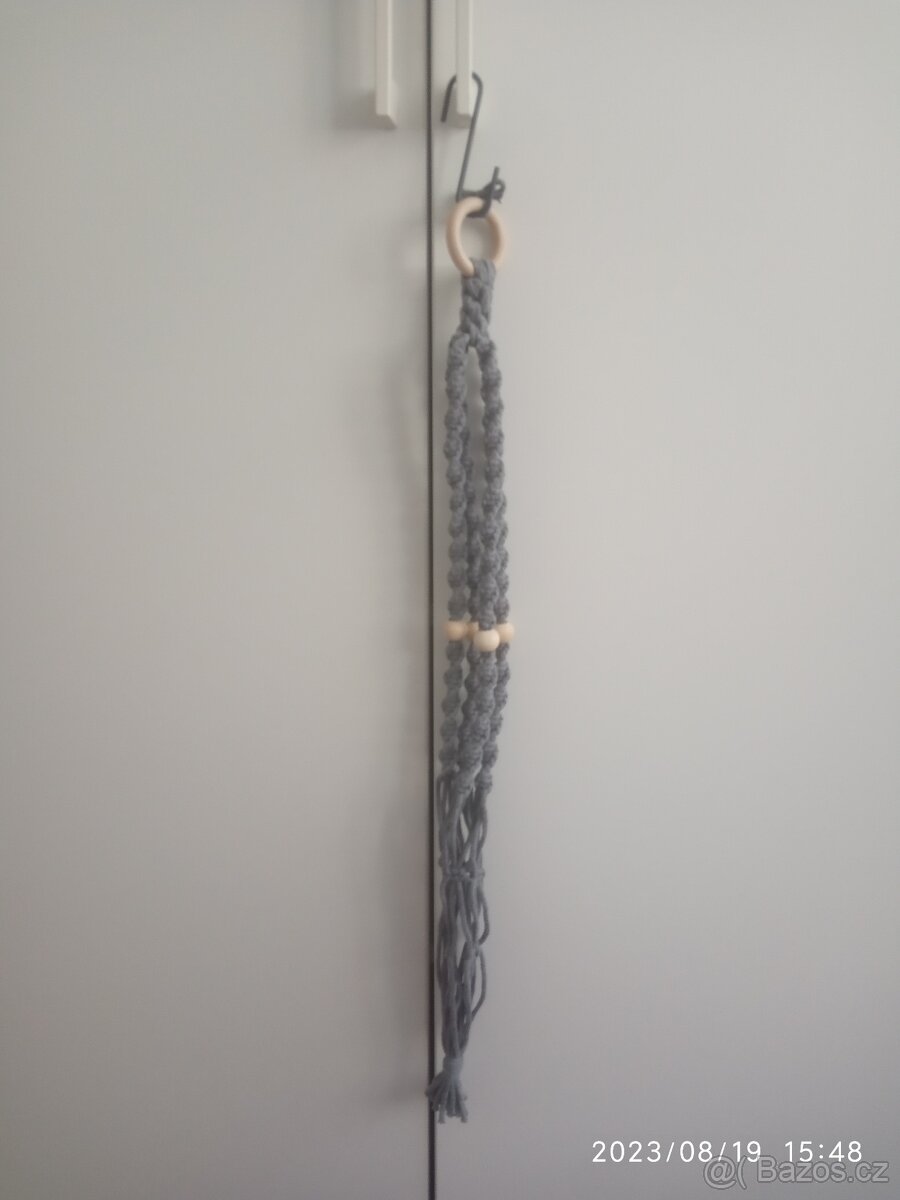 Závěs na květiny macramé - 5