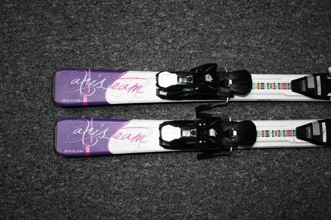 lyže divčí STOCKLI Afris 120cm , lyžaky Nordica - 5