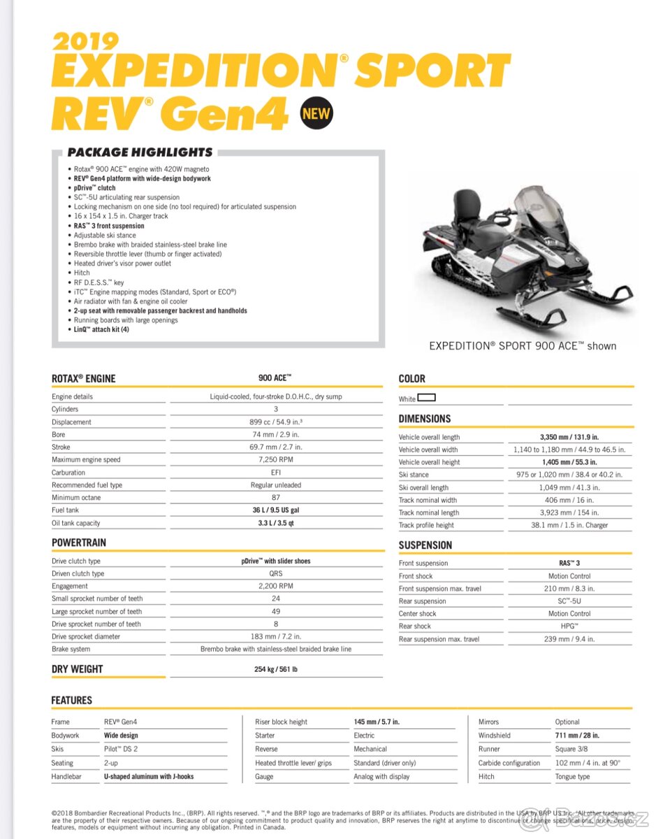Ski-Doo Expedition Sport 900 ACE REV Gen4 (2019) - 5