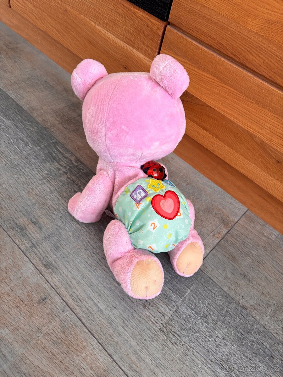 Lezoucí medvídek Vtech růžový - 5