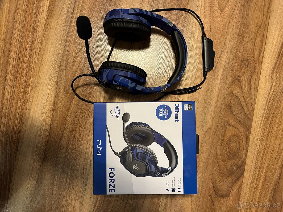 Herní sluchátka playstation4 GXT 488 Forze Blue - 5