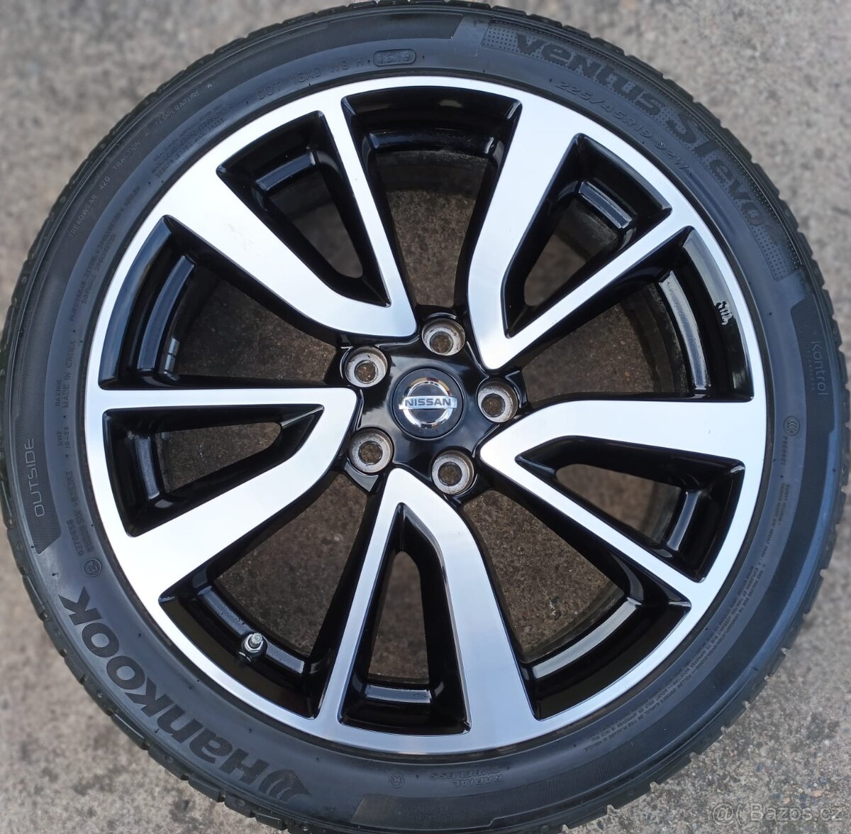 Disky originální Nissan Qashqai 5x114,3 R19 - 5