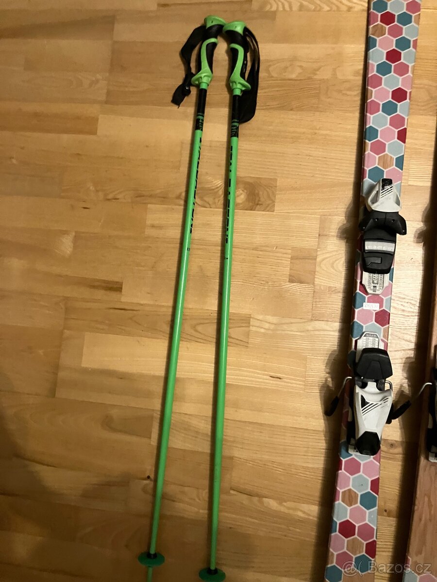 Dětský lyžařský set - lyže, hůlky, boty - 5