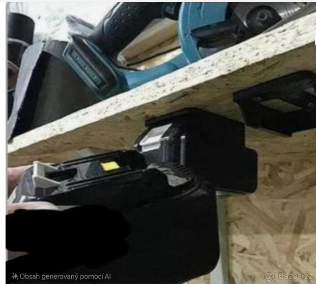 Aku pro Makita 18v Li-lon 6.0 Ah + držák. - 5