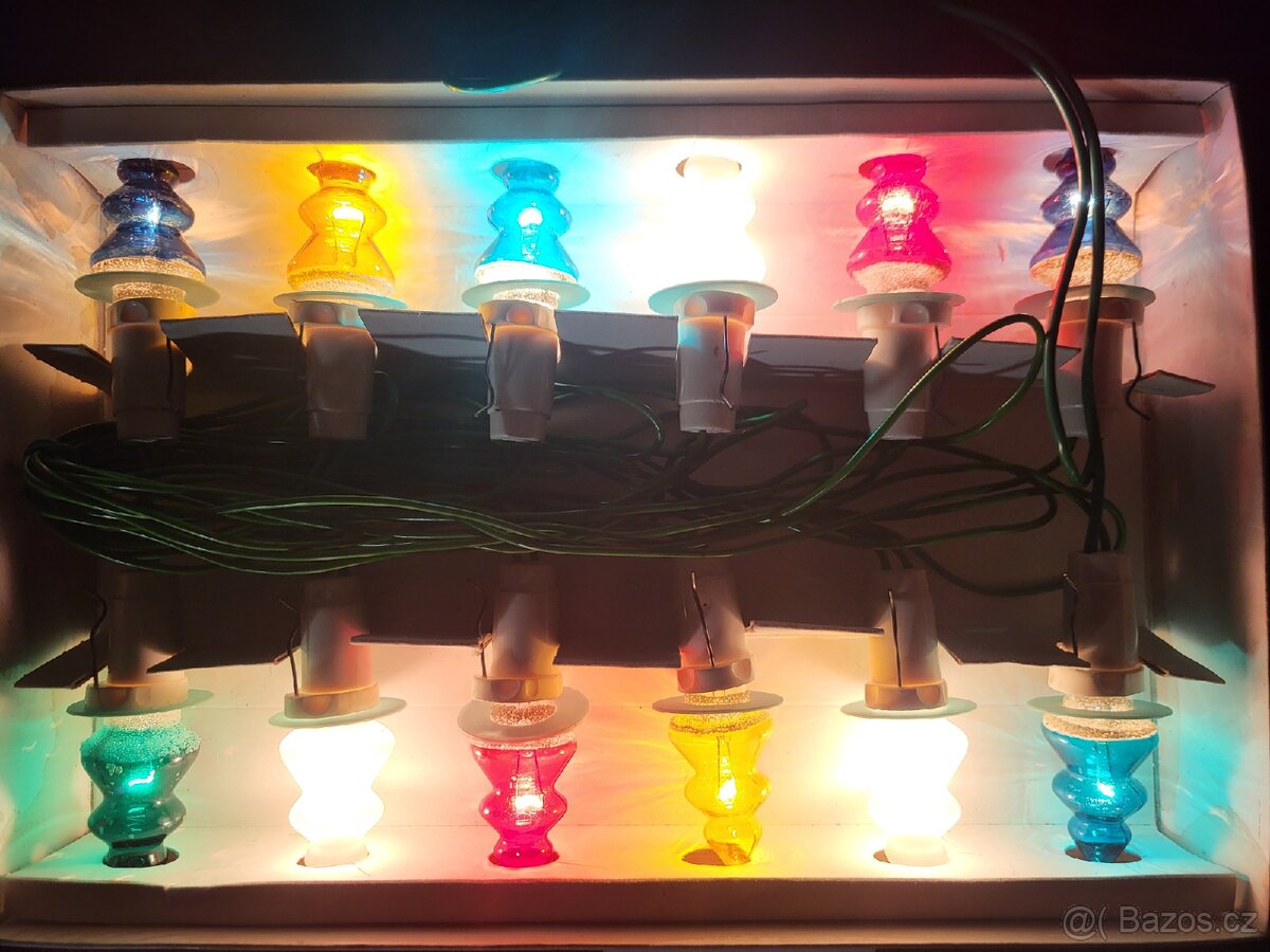 Retro vánoční osvětlení 98 - 5