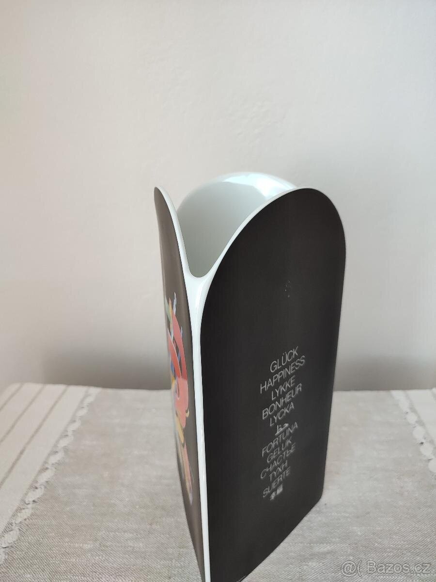 Rosenthal Morandini veľká porcelánová váza 29 cm - 5