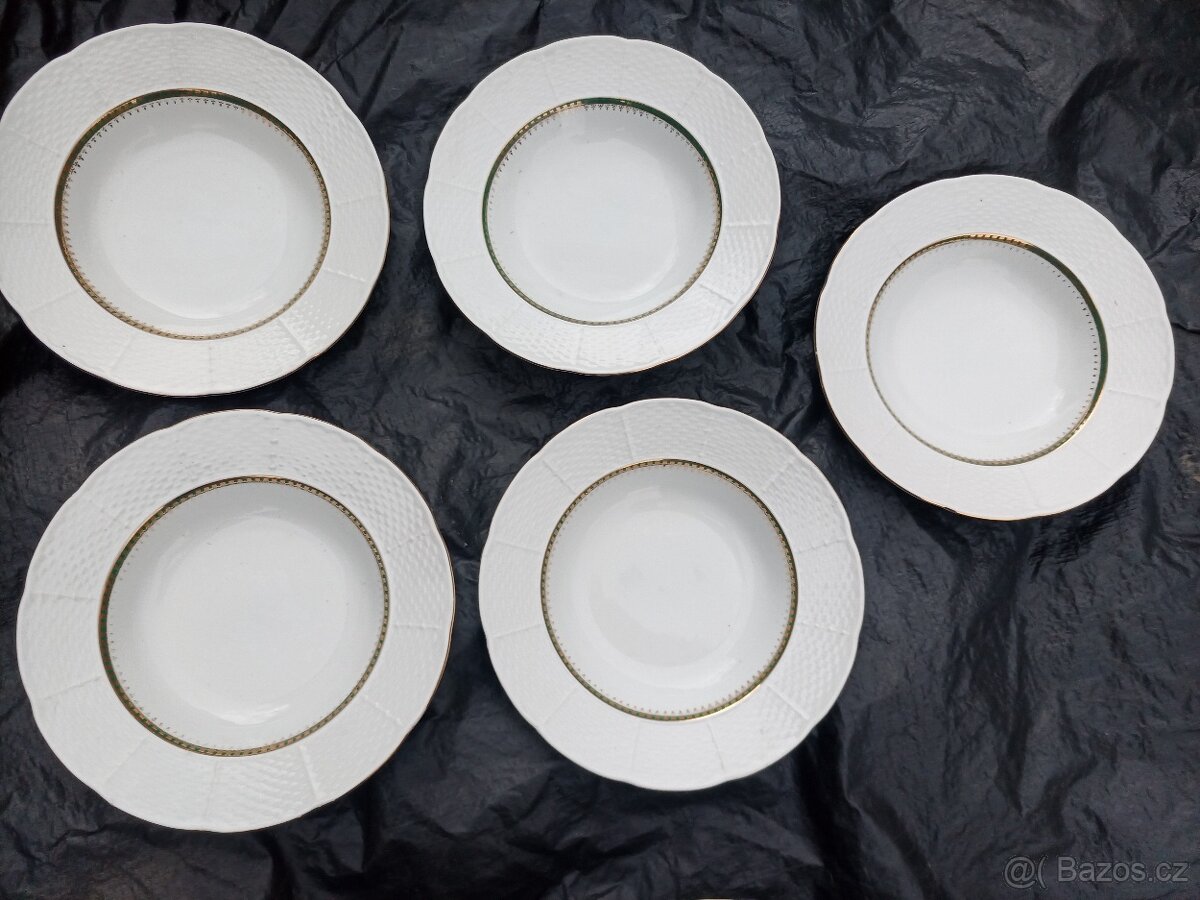 Prodám talíře viz foto, celek za 150 Kč - 5