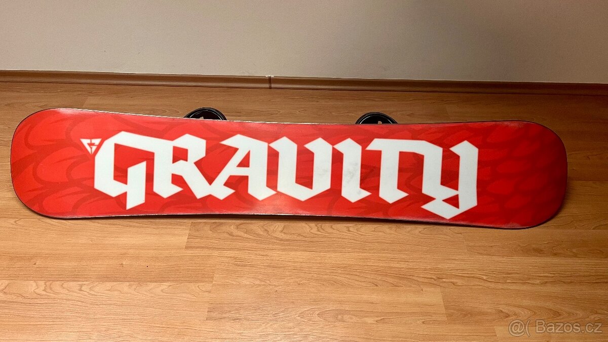 Snowboard Gravity Silent (156) + vázání a boty - 5