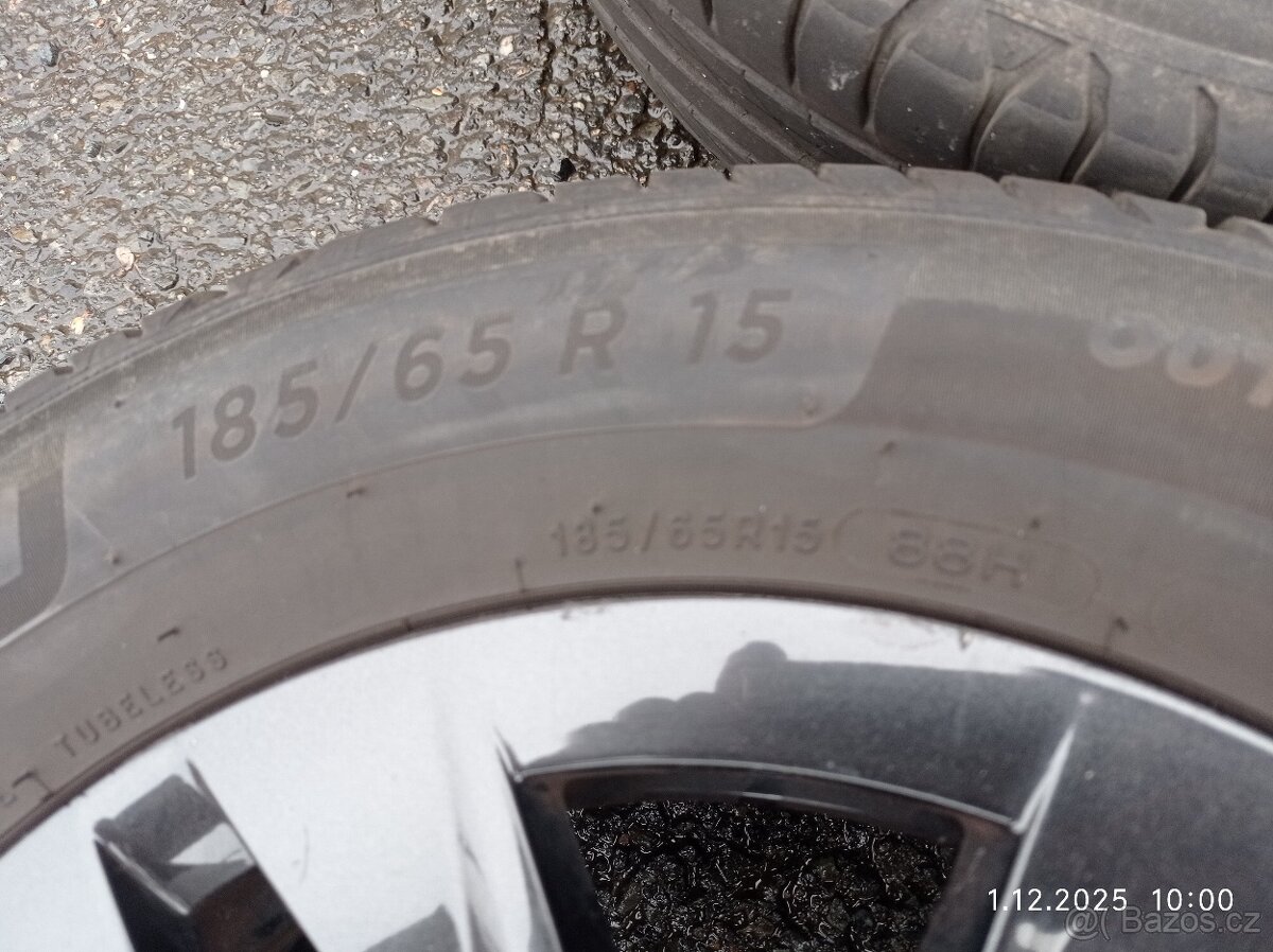 letní al kola 15" ROTARE ORIGINAL SKODA FABIA IV Schwarz - 5