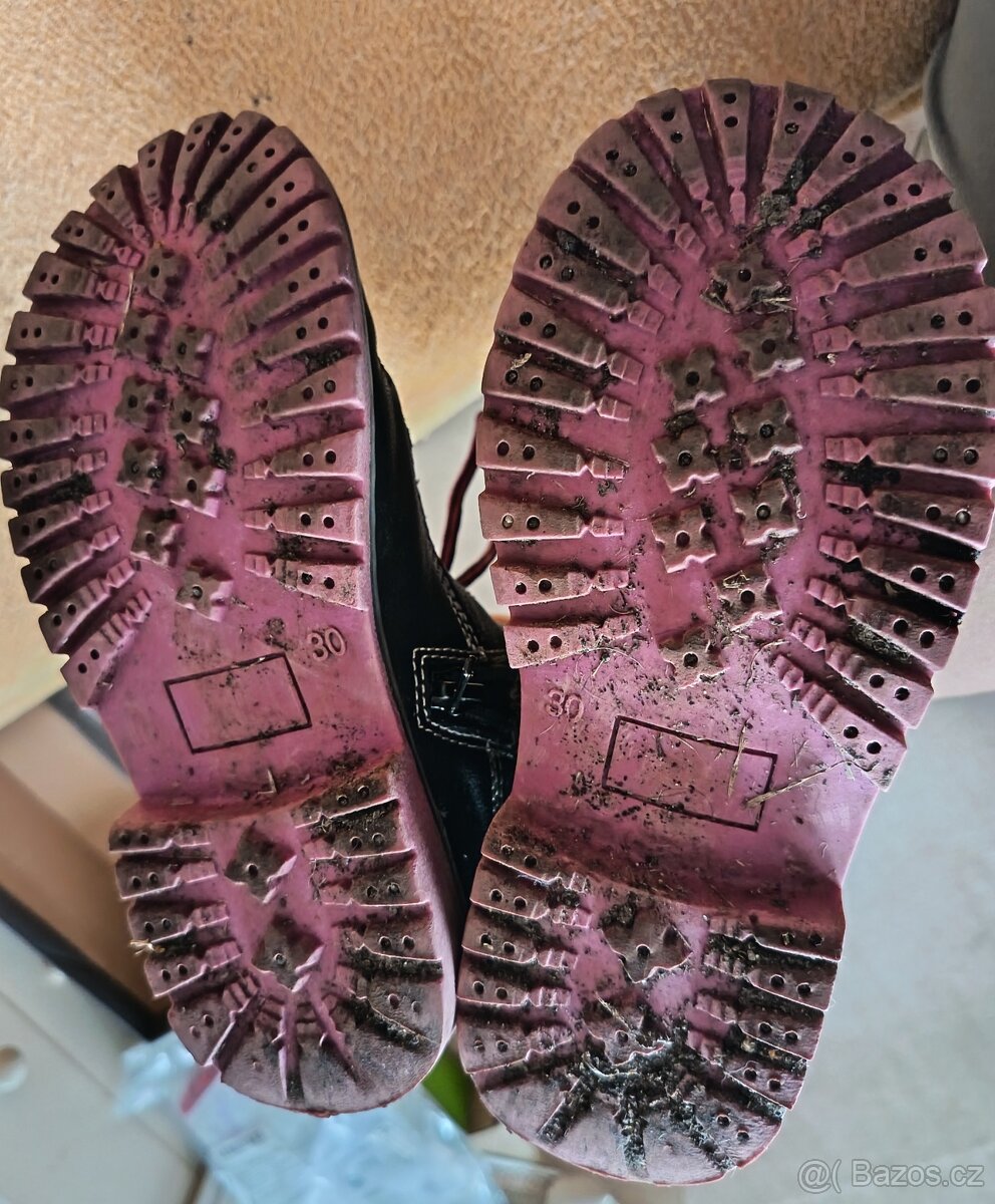 Celoroční kotníkové boty 30 - 5