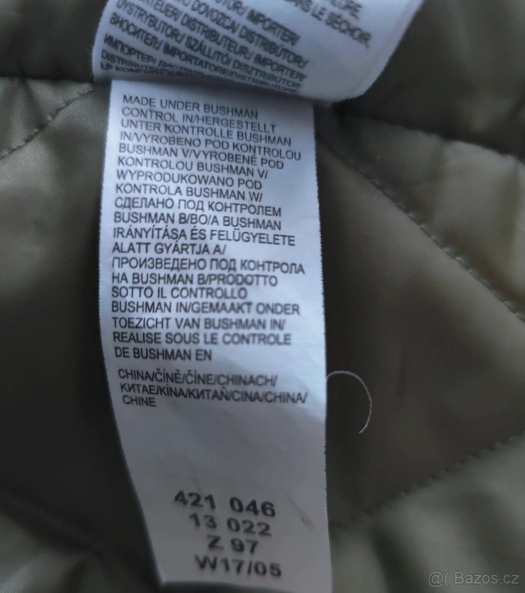 Pánská bunda/parka khaki Bushman - 5