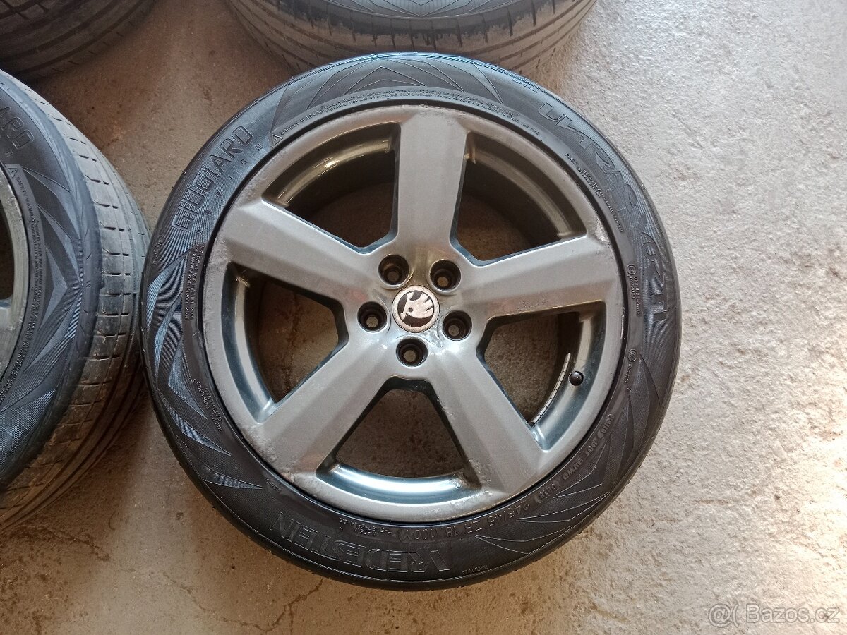 ALU kola 5x112 R18 koncerny - 5