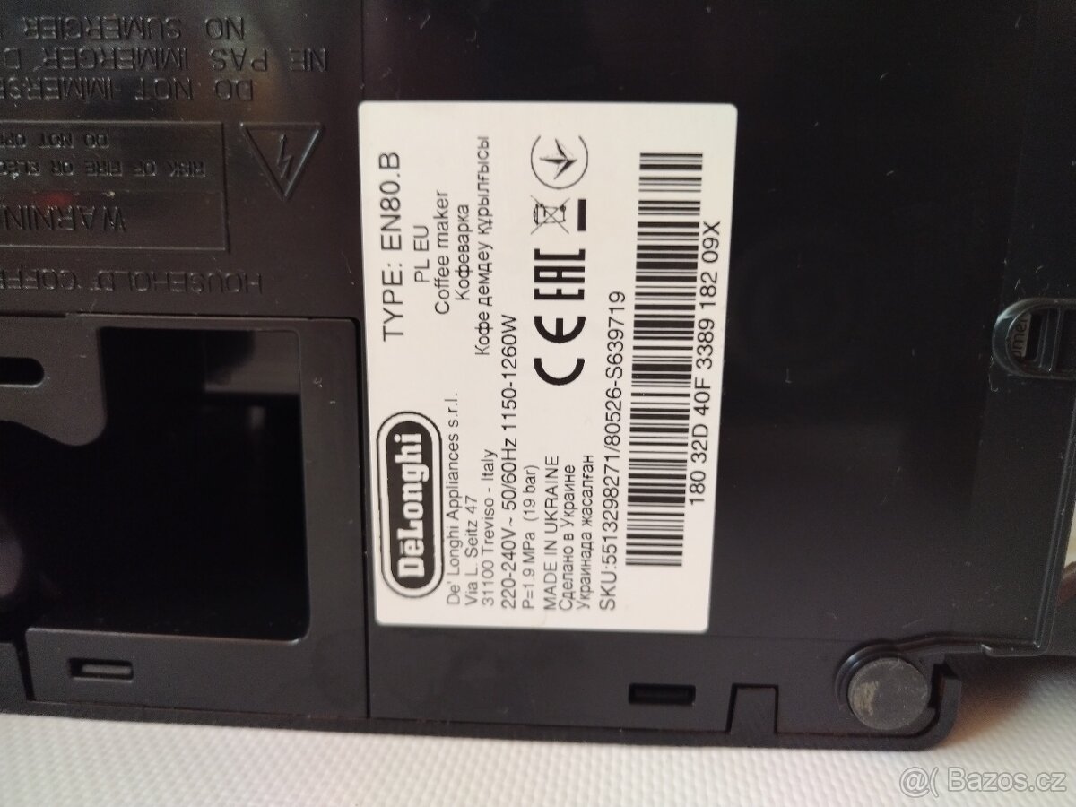 Nespresso De'Longhi Inissia Black - 5