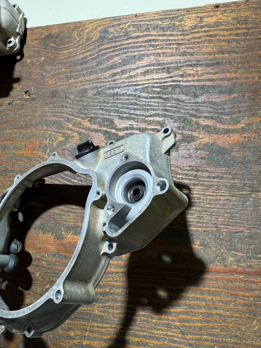 půlkarter spojky kryt víko čtvrtka koše suzuki rm 125 - 5