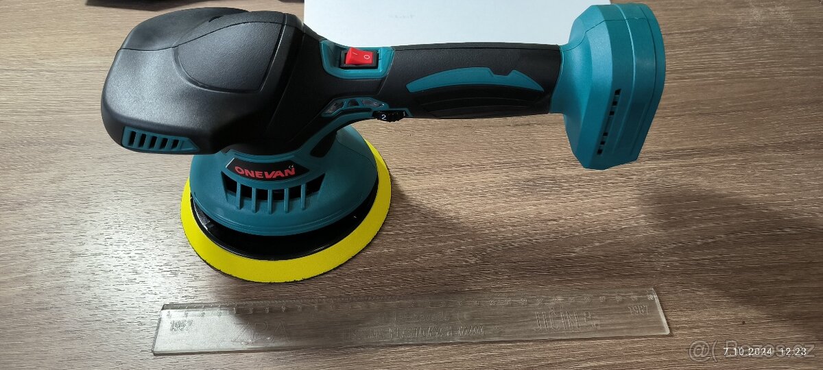 Ruční aku lešťička 150mm pro Makitu baterie 18V - skladem - 5