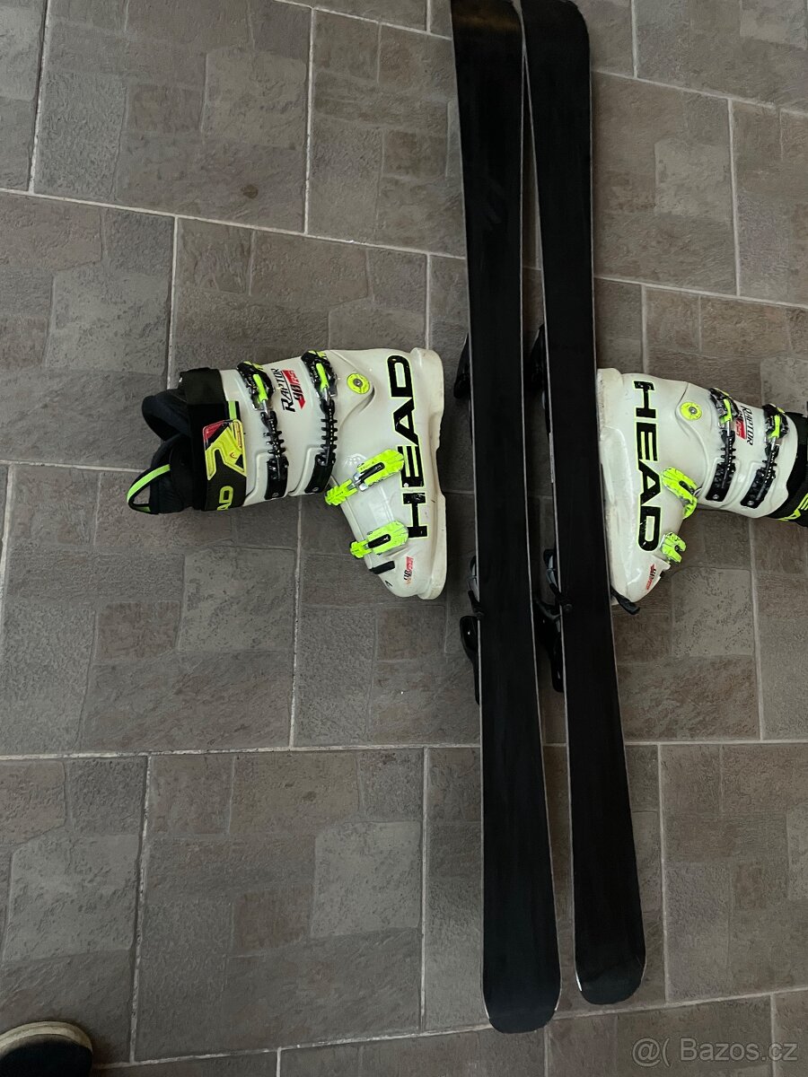 Lyže Elan 130 cm + lyžáky Head 38-39 - 5