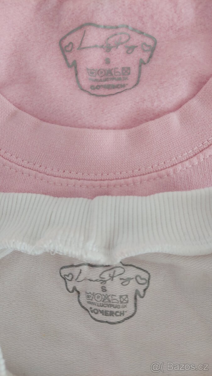 Dívčí mikiny Lucy Design - Lucy Pug, vel. S - 5