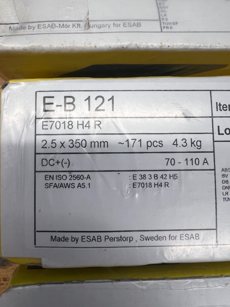 Svařovací elektrody ESAB, E-B 121, OK48.00 - 5