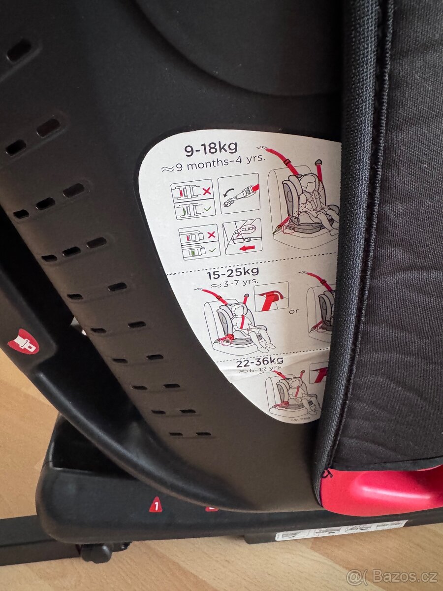 Autosedačka Joie Bold Isofix Slate 9-36 - 5