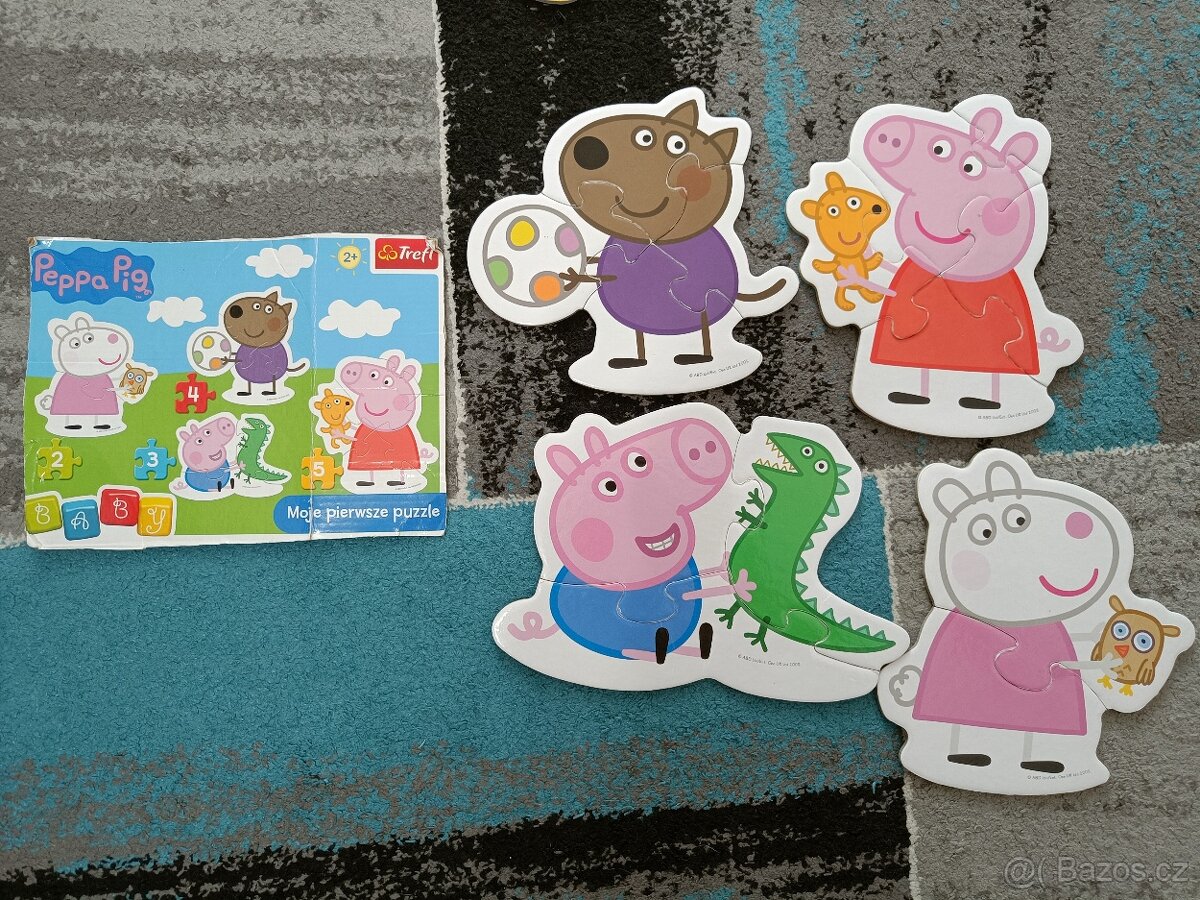 Dětské dřevěné puzzle pro nejmenší - 5