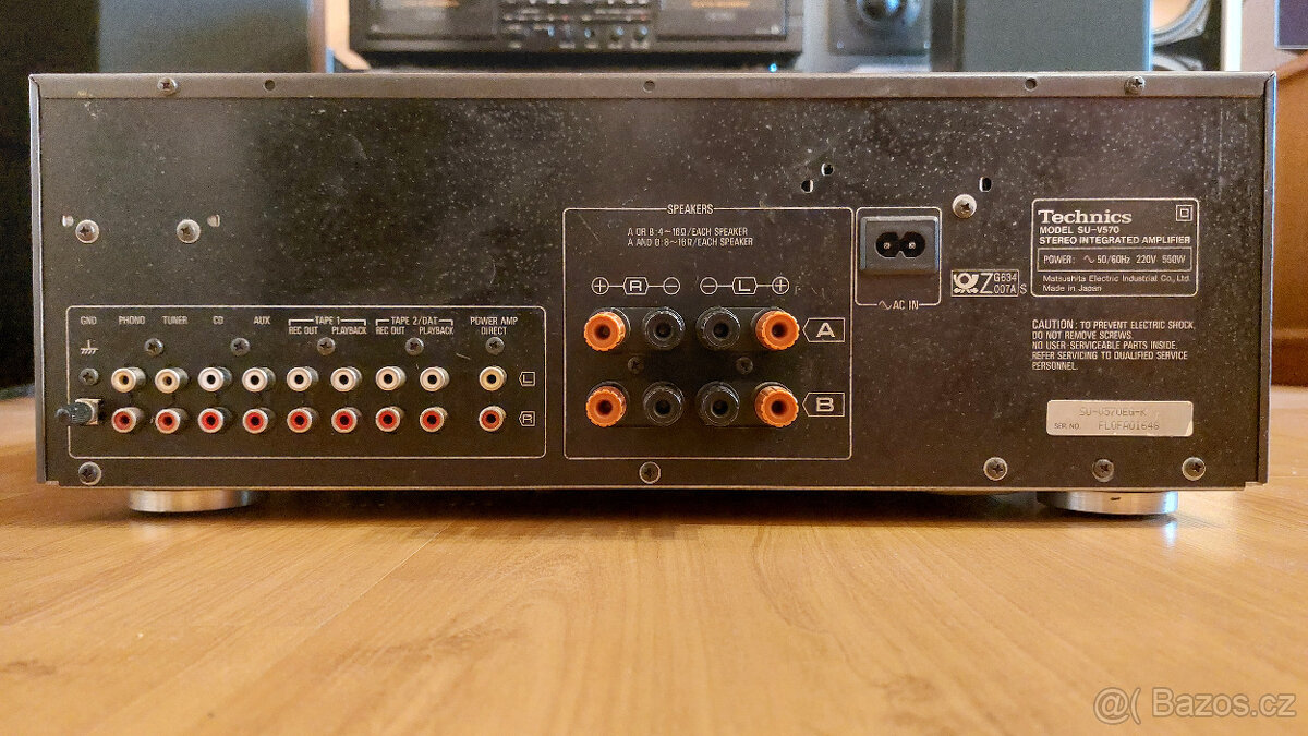 Zesilovač Technics SU-V570+manuál - 5