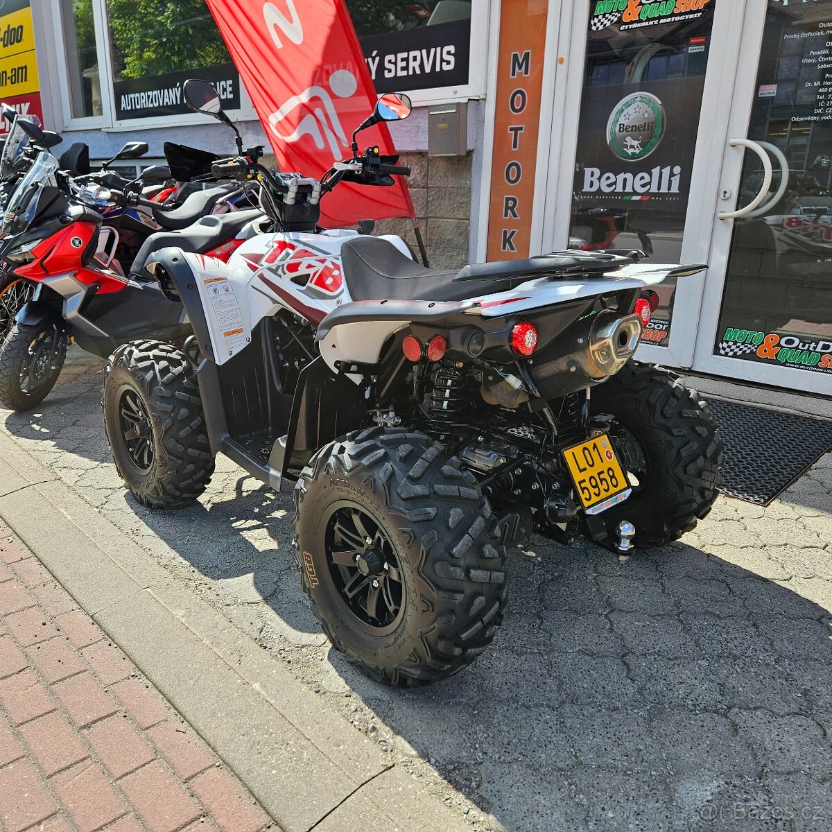 TGB Target 600 4x4, ČR, 1. majitel, 1.156 km,nevyužitý stroj