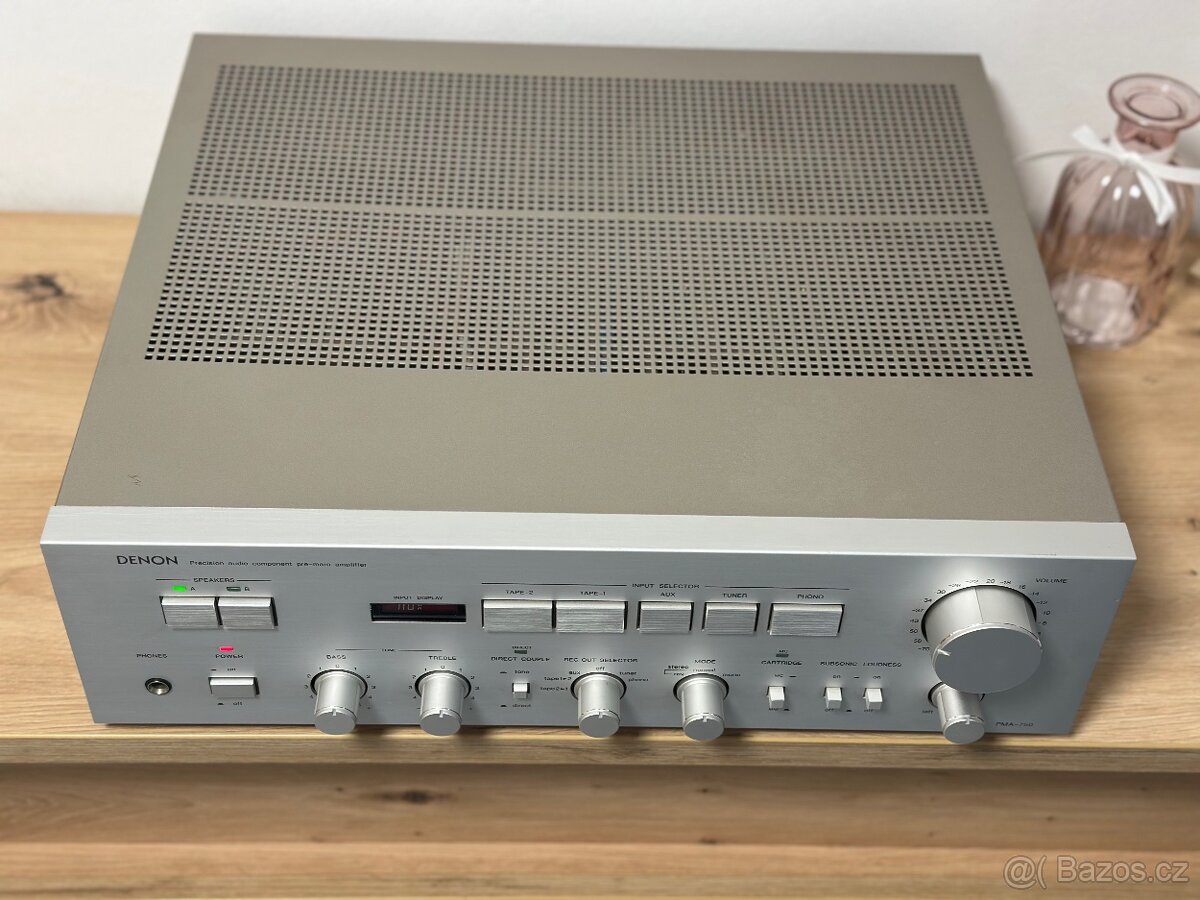 DENON PMA-750 KVALITNÍ STEREO ZESILOVAČ - 5