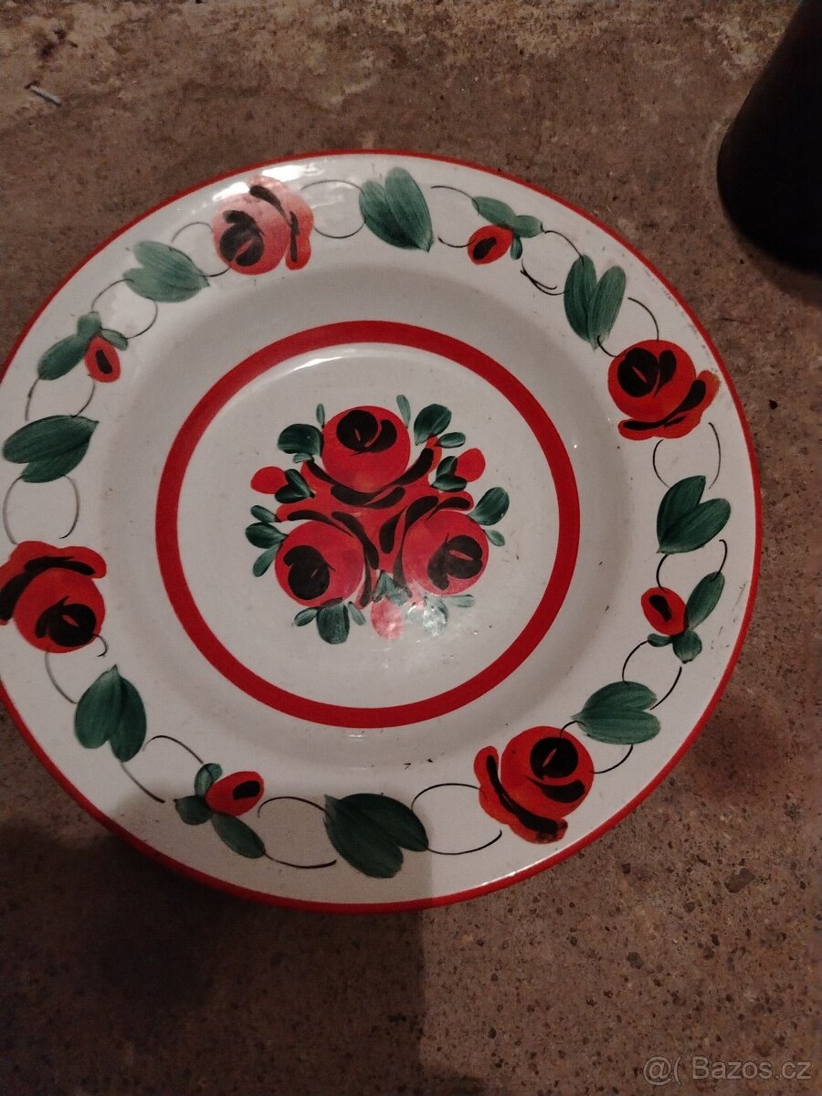 Krásné malované talíře - 5