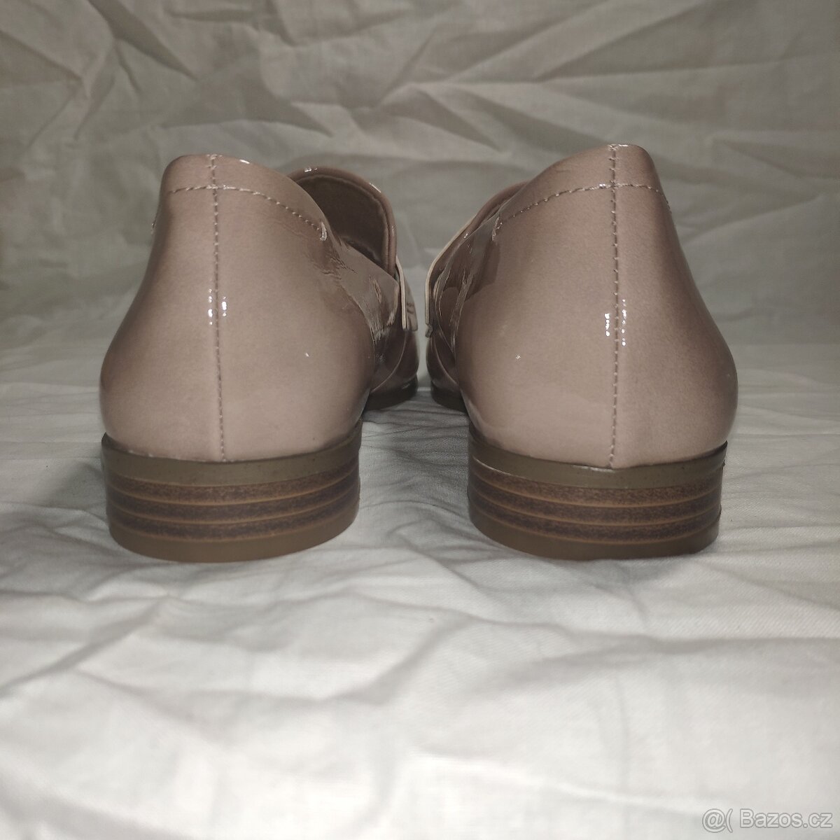 ❗❗BAŤA, VELIKOST 39, DÁMSKÉ MOKASÍNY RŮŽOVÉ❗❗ - 5