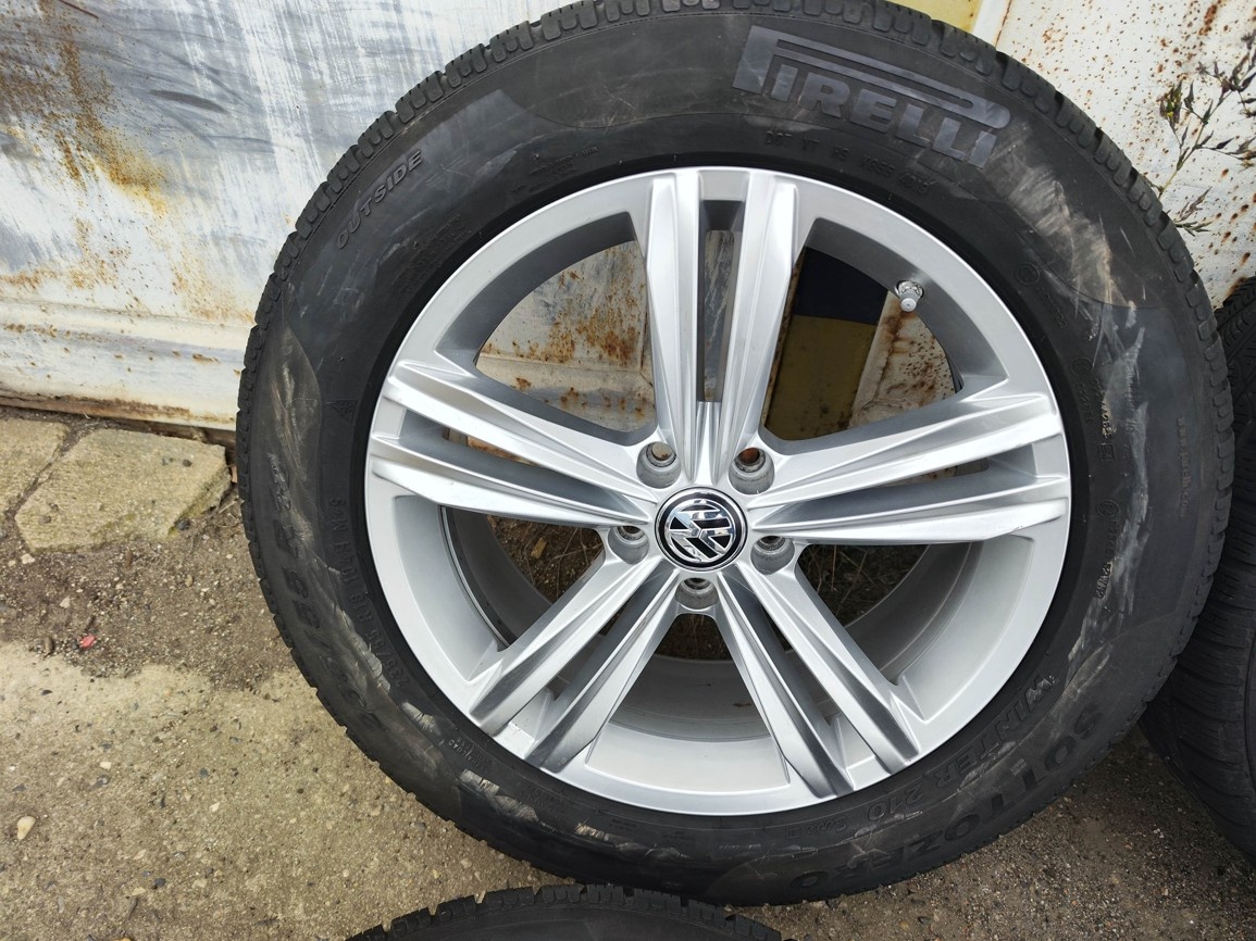 18"zimní alu sada Sebring 5x112 origo Tiguan 2 Kodiaq TPMS - 5