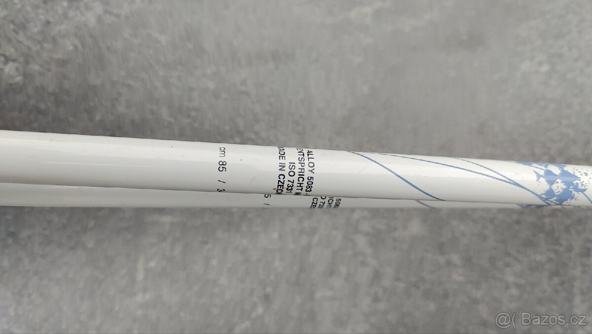 Dětské lyže 89cm, hůlky 85cm, boty zdarma - 5