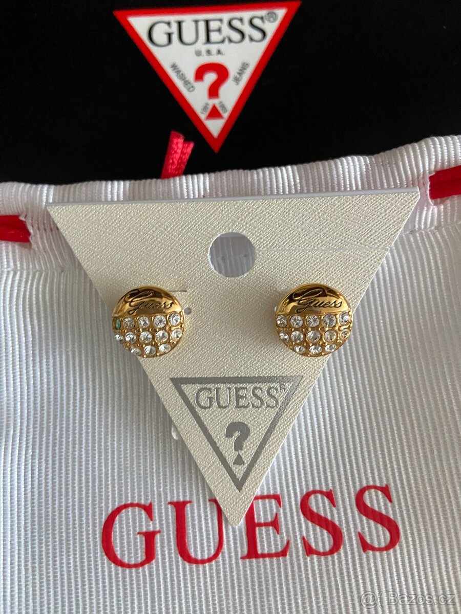 KRÁSNÉ NÁUŠNICE GUESS S KRYSTALY - 5