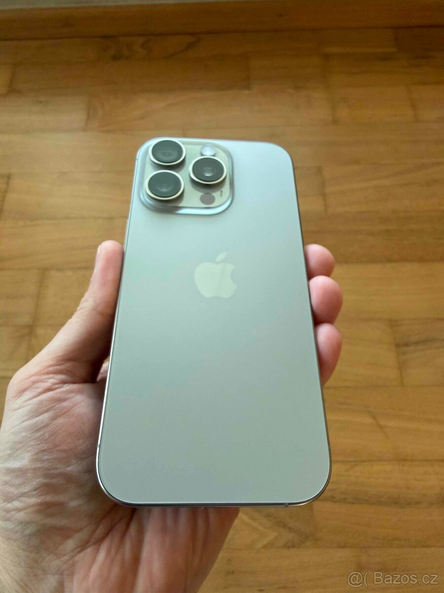 iPhone 16 Pro 128 GB přírodní titan - TOP stav - 5
