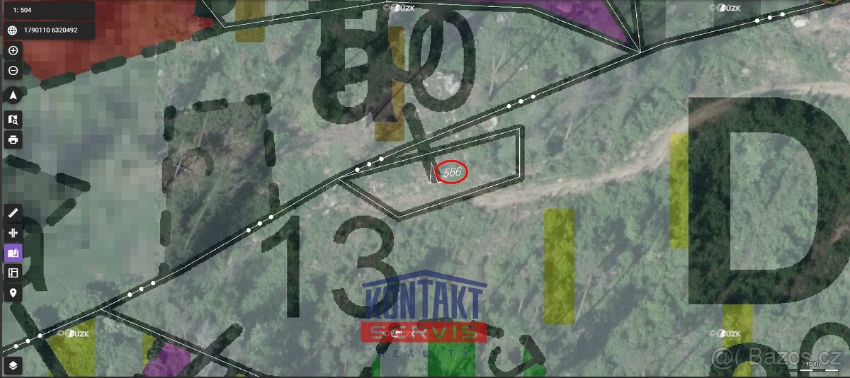 Lesní pozemky v krásné lokalitě Pyšel – Vaneč, ev.č. VŠ-7809 - 5