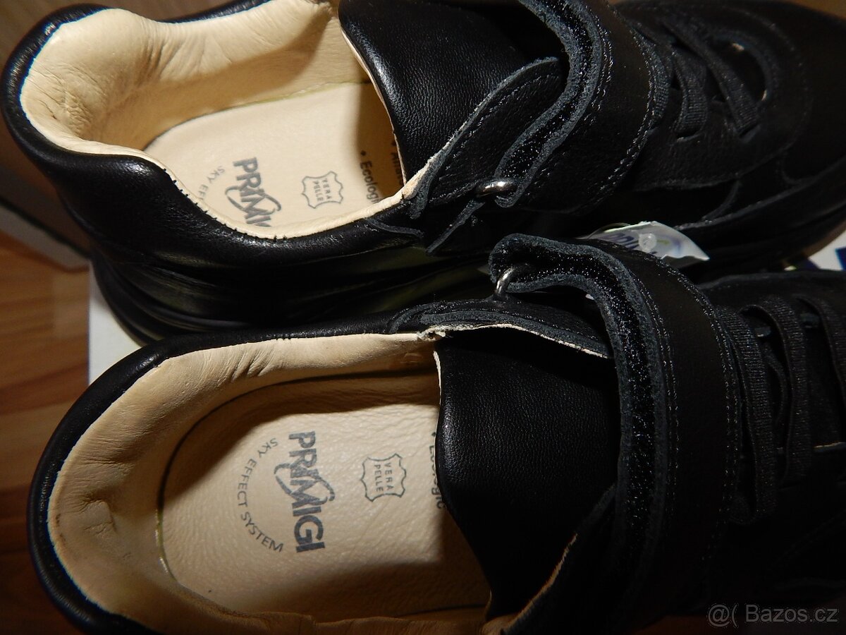 Nové celokožené boty vel. 38, zn. Primigi - 5