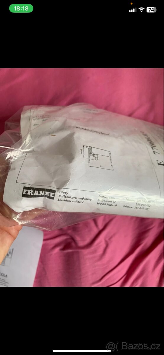 Nerezový dřez zn.Franke Novy - 5