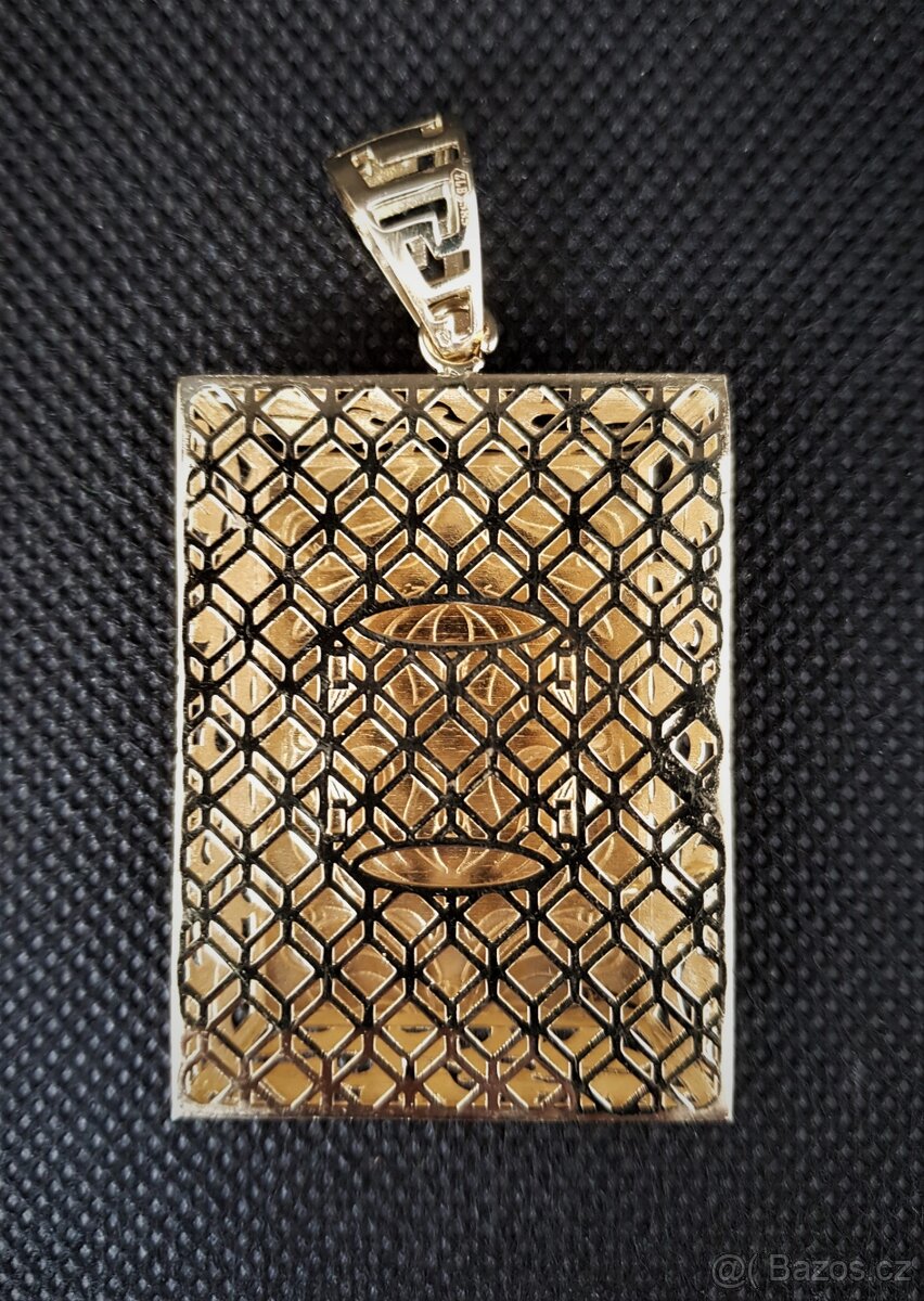 velký přívěsek destička - 5