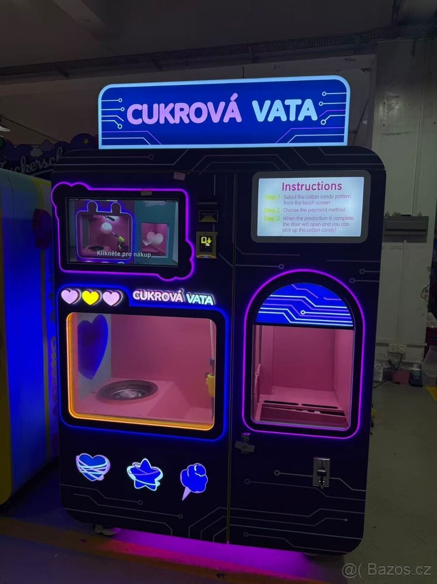 2x Nový robotický automat na cukrovou vatu - 5