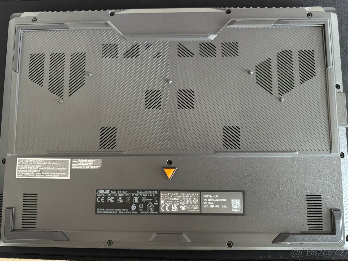 ASUS TUF A15 Ryzen 32 GB RAM 4060 RTX Ryzen 5 Záruka do 2027 - 5