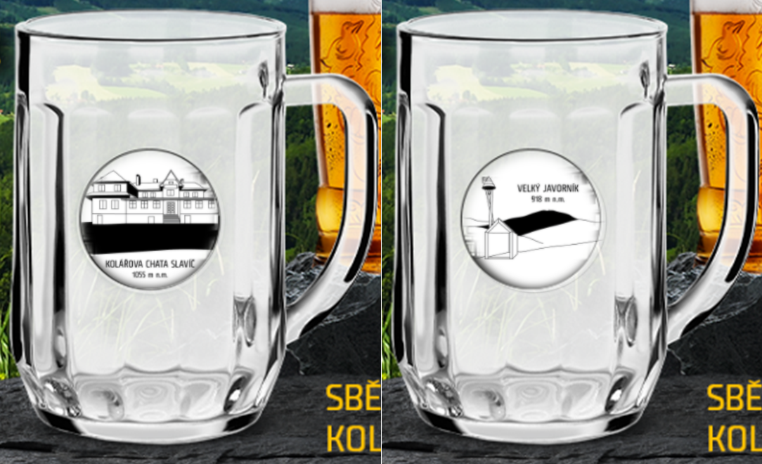 Gambrinus,Kozel,Radegast - vyšlápni si pro unikátní půllitr - 5