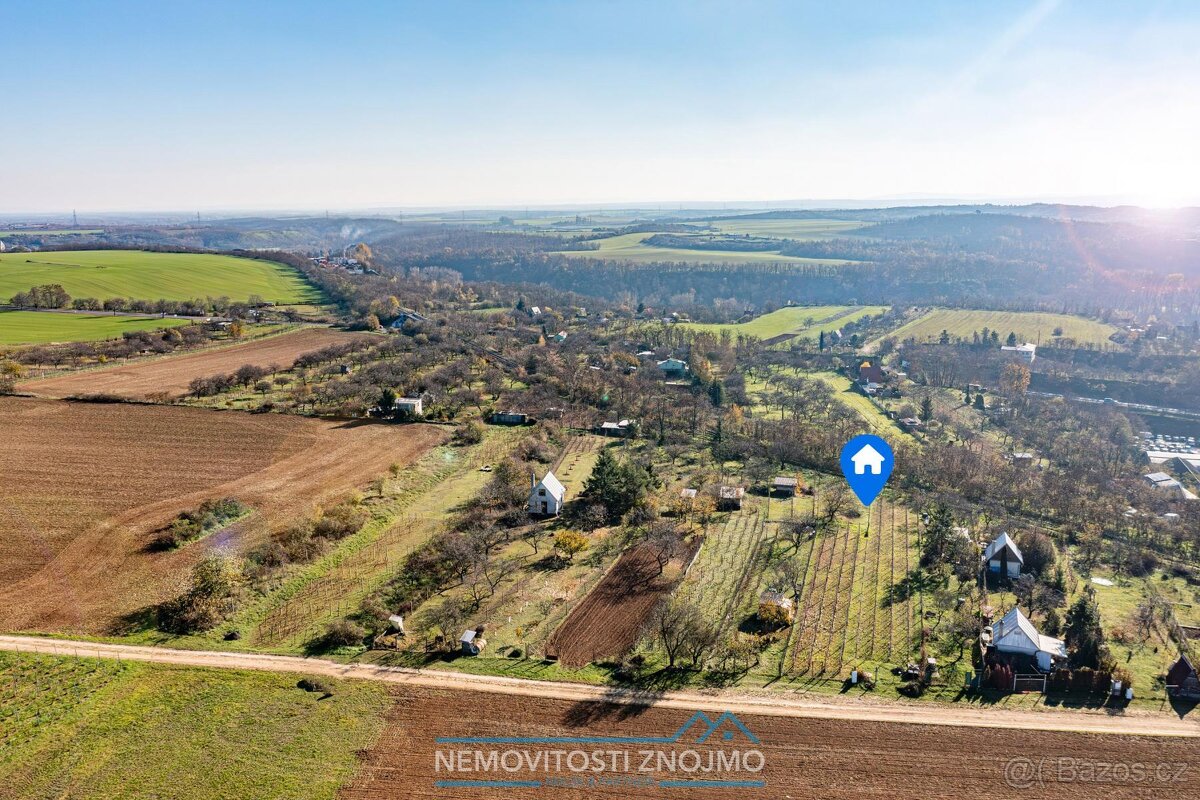 Prodej zahrady 650m2, k.ú. Dobšice u Znojma - 5