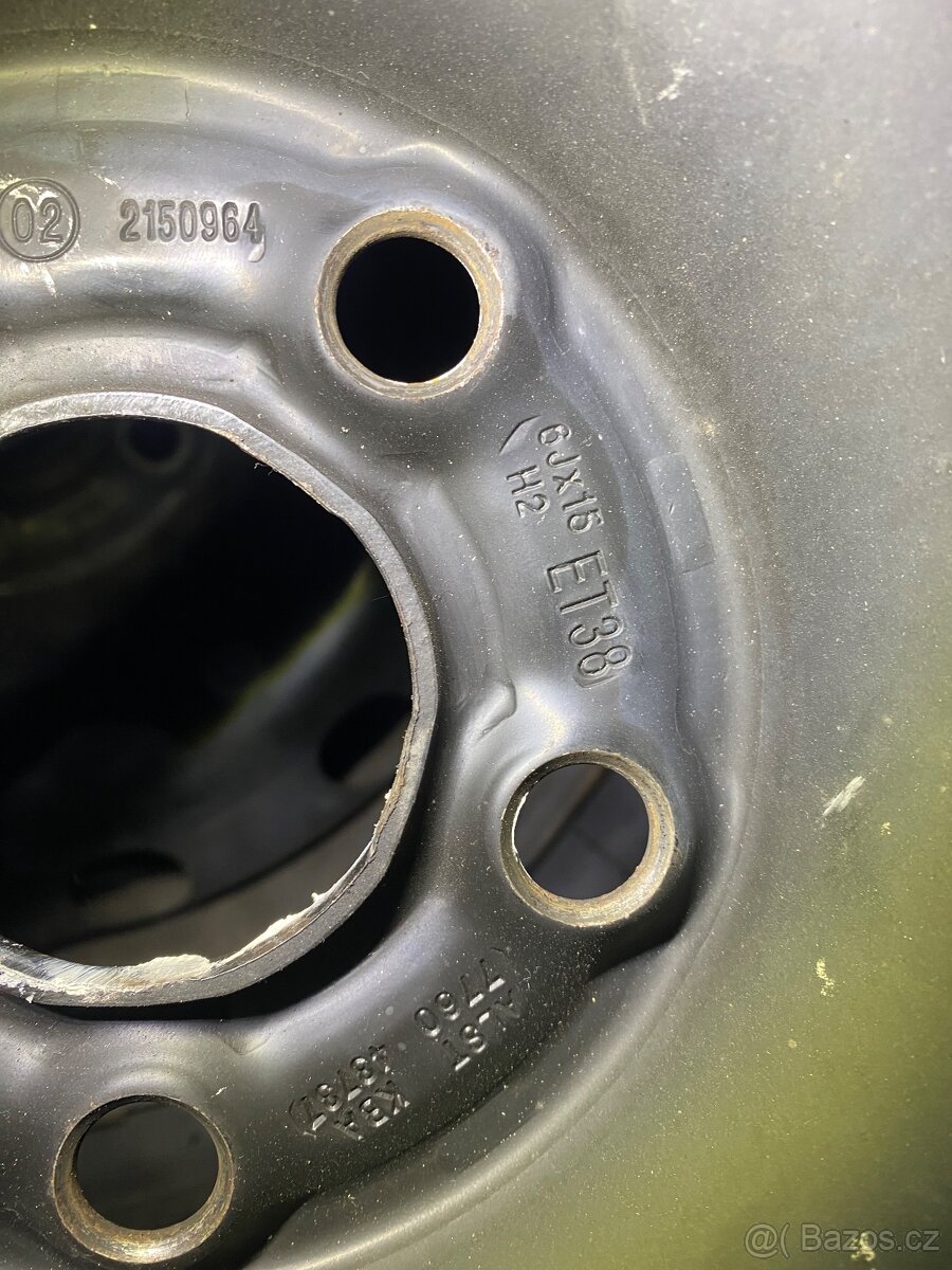 Plechová sada zimních kol 5x100 185/65/15 - 5