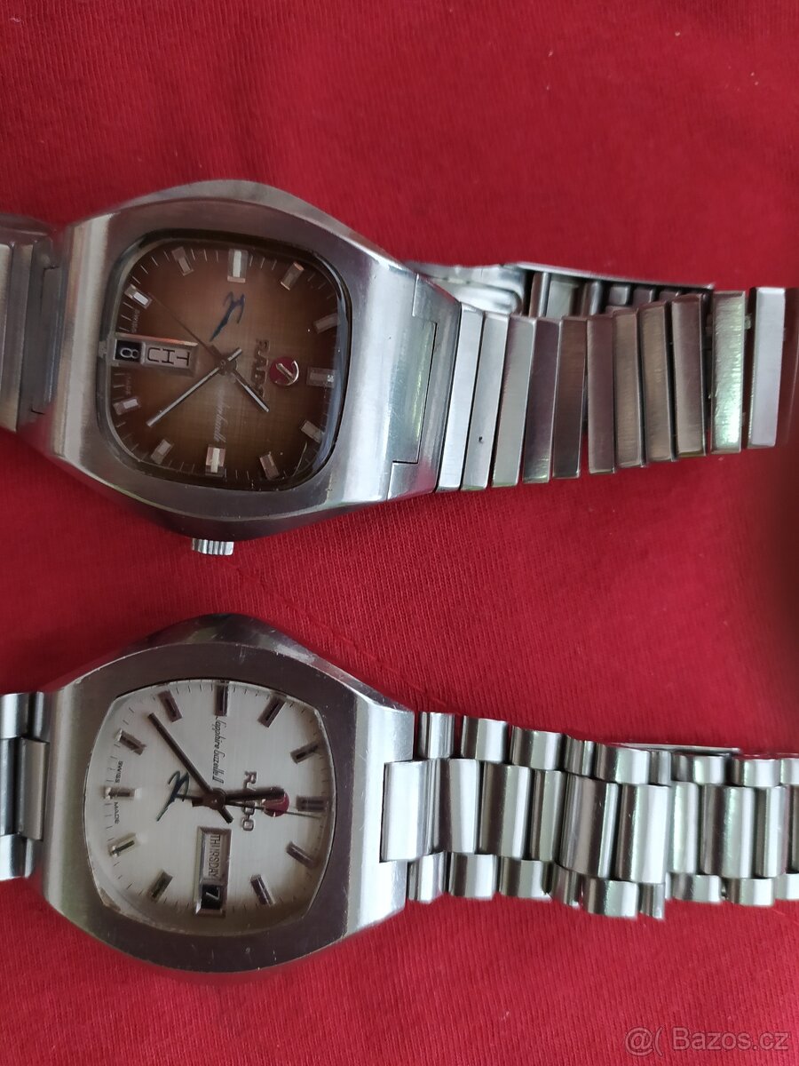 3x Vintage hodinky Rado - 5