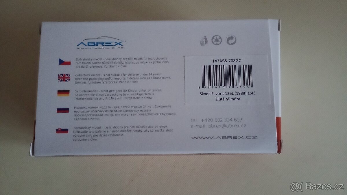 Vitrína Favorit Abrex - 5