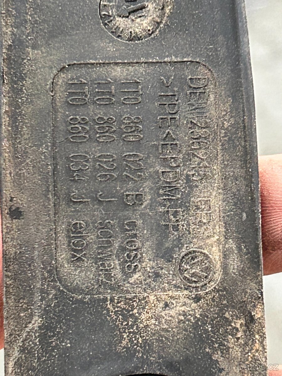 Hagusy chromové VW Touran 2004-2015 - 5