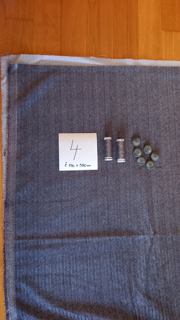 Látka kostýmová - metráž - 5