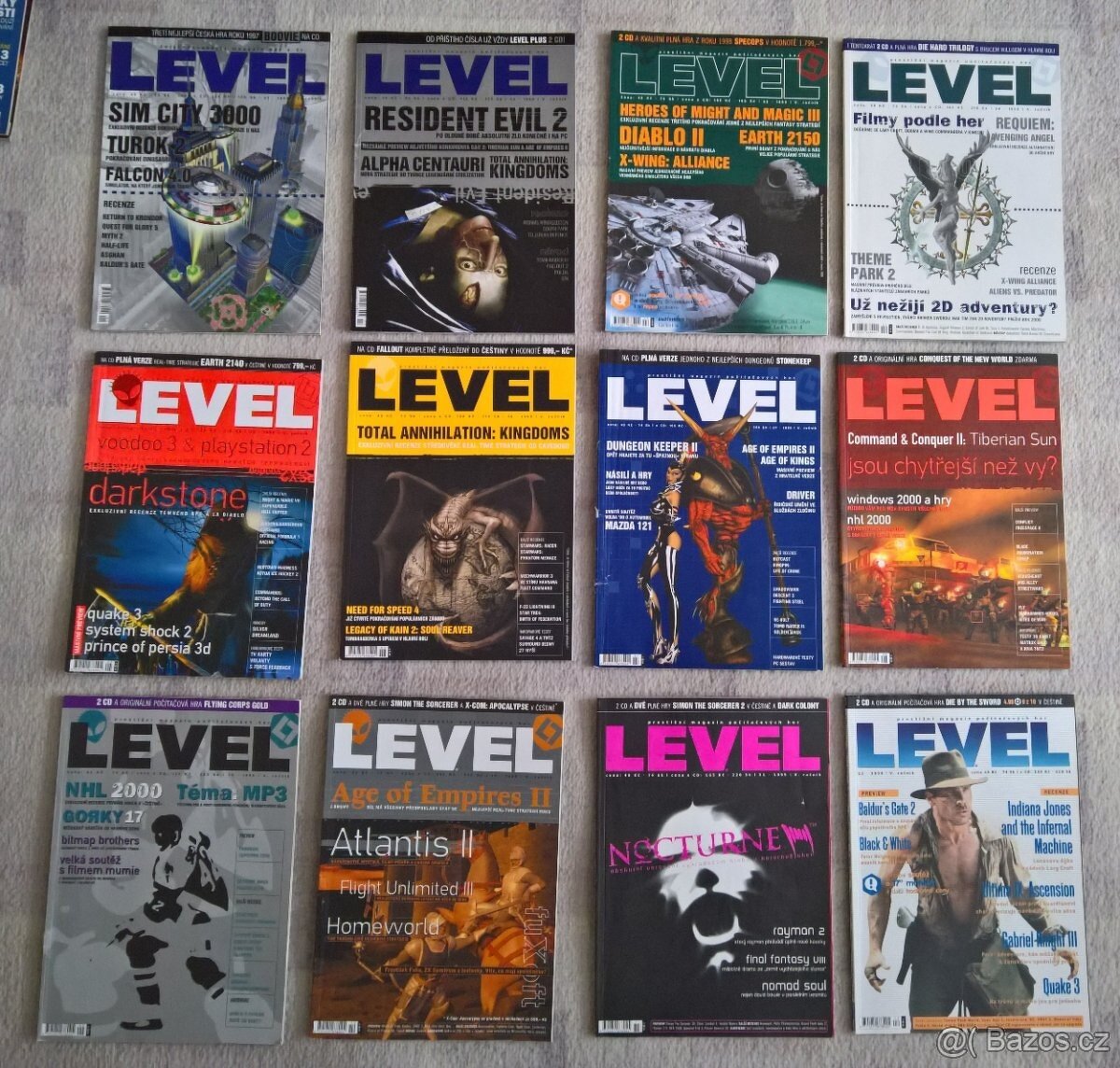 Sbírka časopisů LEVEL 1996 – 2004 - 5