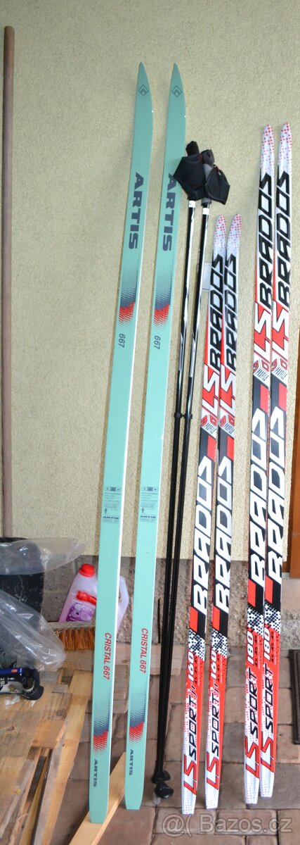 super boty SNS combi EU 39 plus lyže , vázko i hole vč mont. - 5