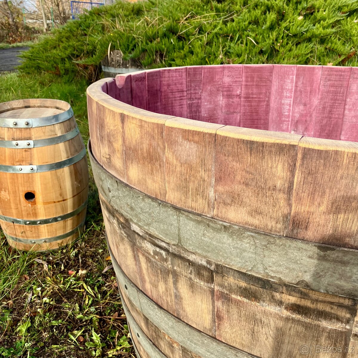 Káď na otužování - dub - 5