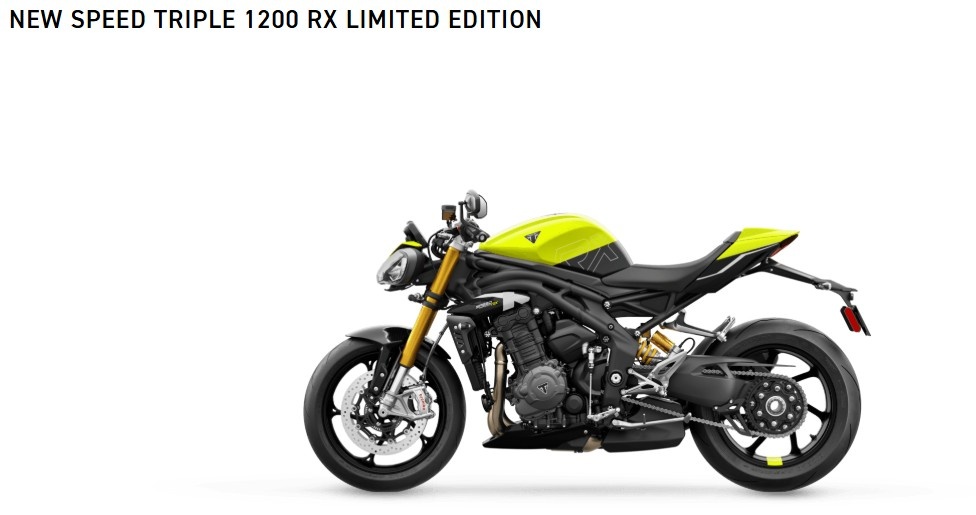 Nový Triumph Speed Triple 1200 RX Limitovaná Edice - 5